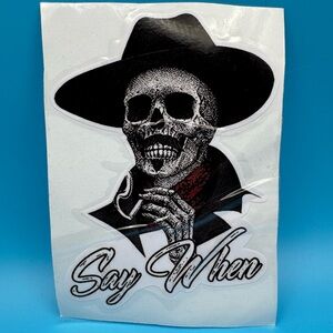 Medium Size Decal Featuring The Iconic Doc Holiday